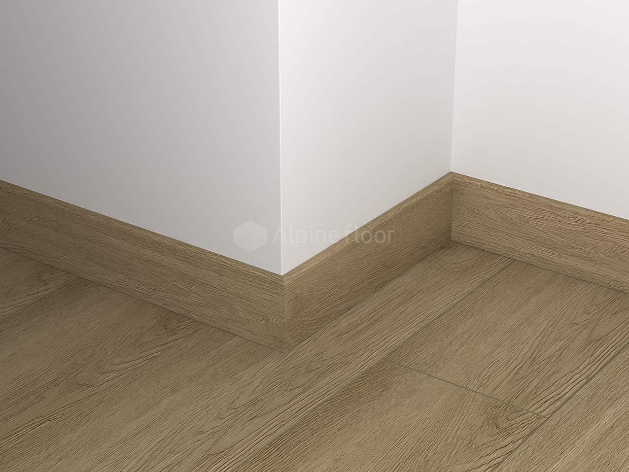 Alpine Floor Напольный плинтус Grand Sequoia 11-10 Макадамия
