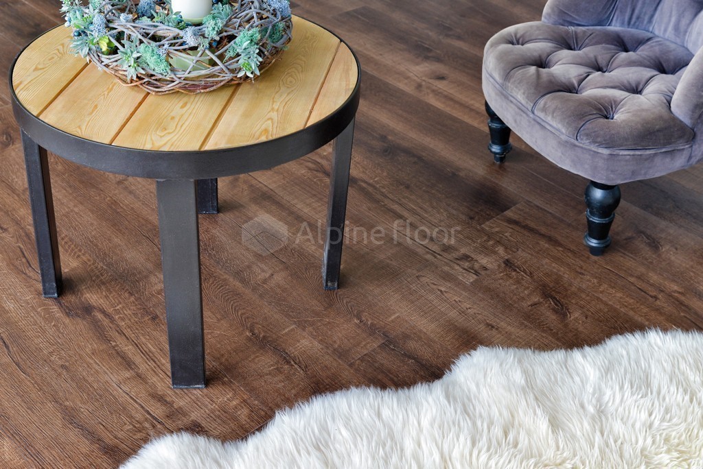 Alpine Floor SPC ламинат Дуб Мокка ECO 2-2 MC