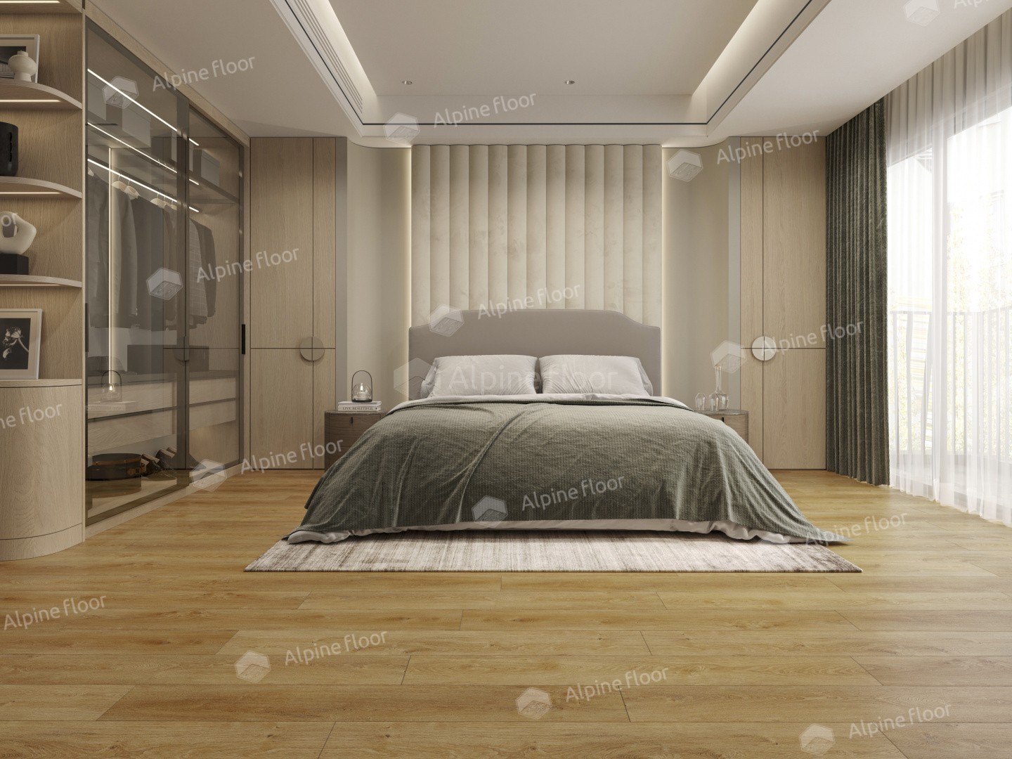 Alpine Floor LVT плитка Дуб южный ЕСО 3-29