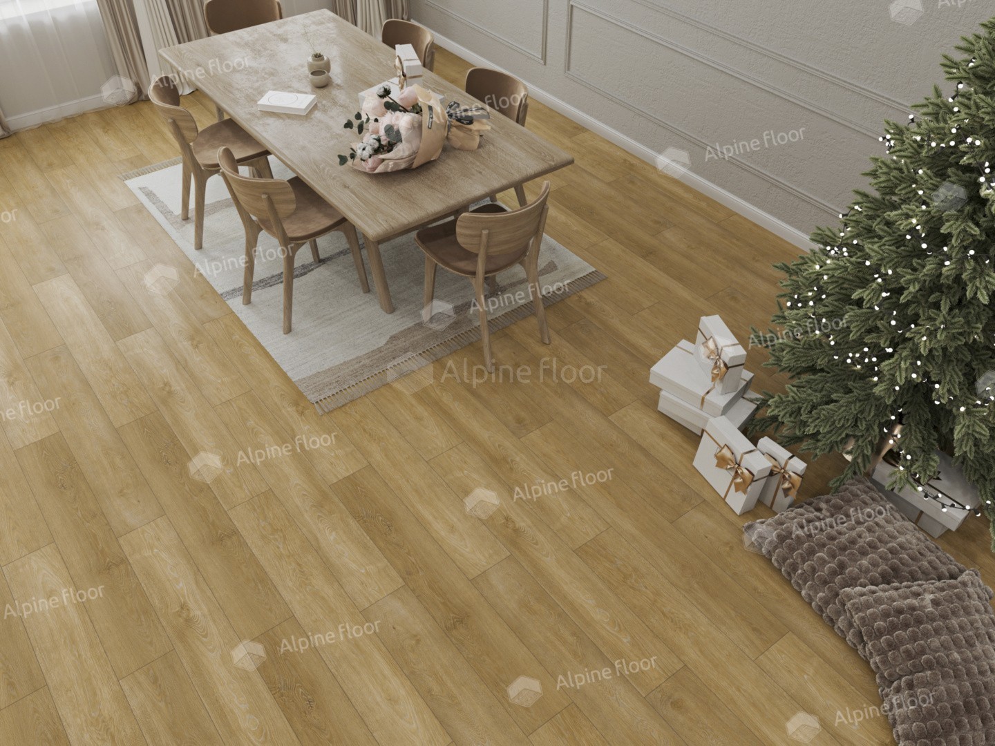 Alpine Floor LVT плитка  Дуб Итальянский ЕСО 3-35