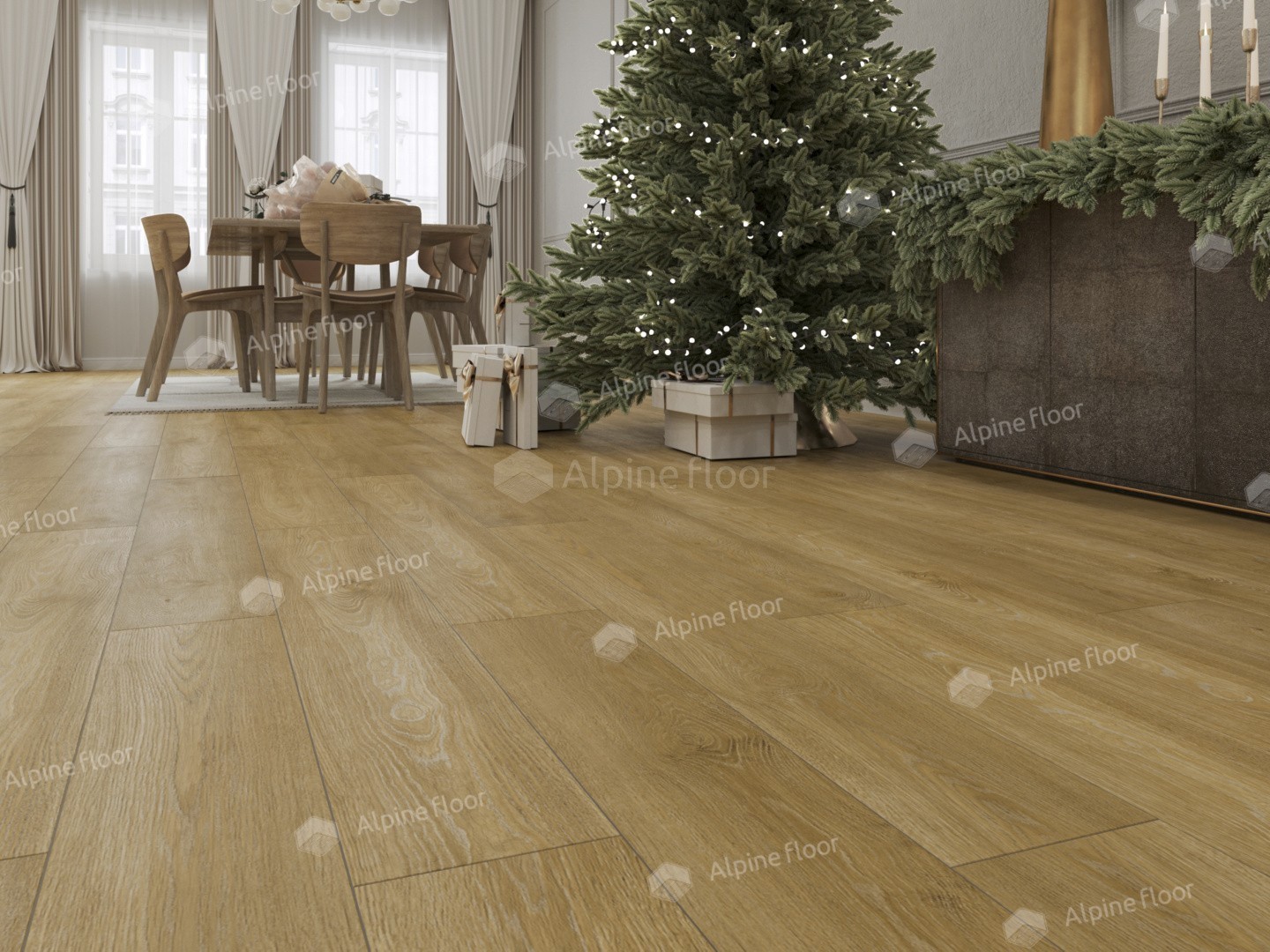 Alpine Floor LVT плитка  Дуб Итальянский ЕСО 3-35