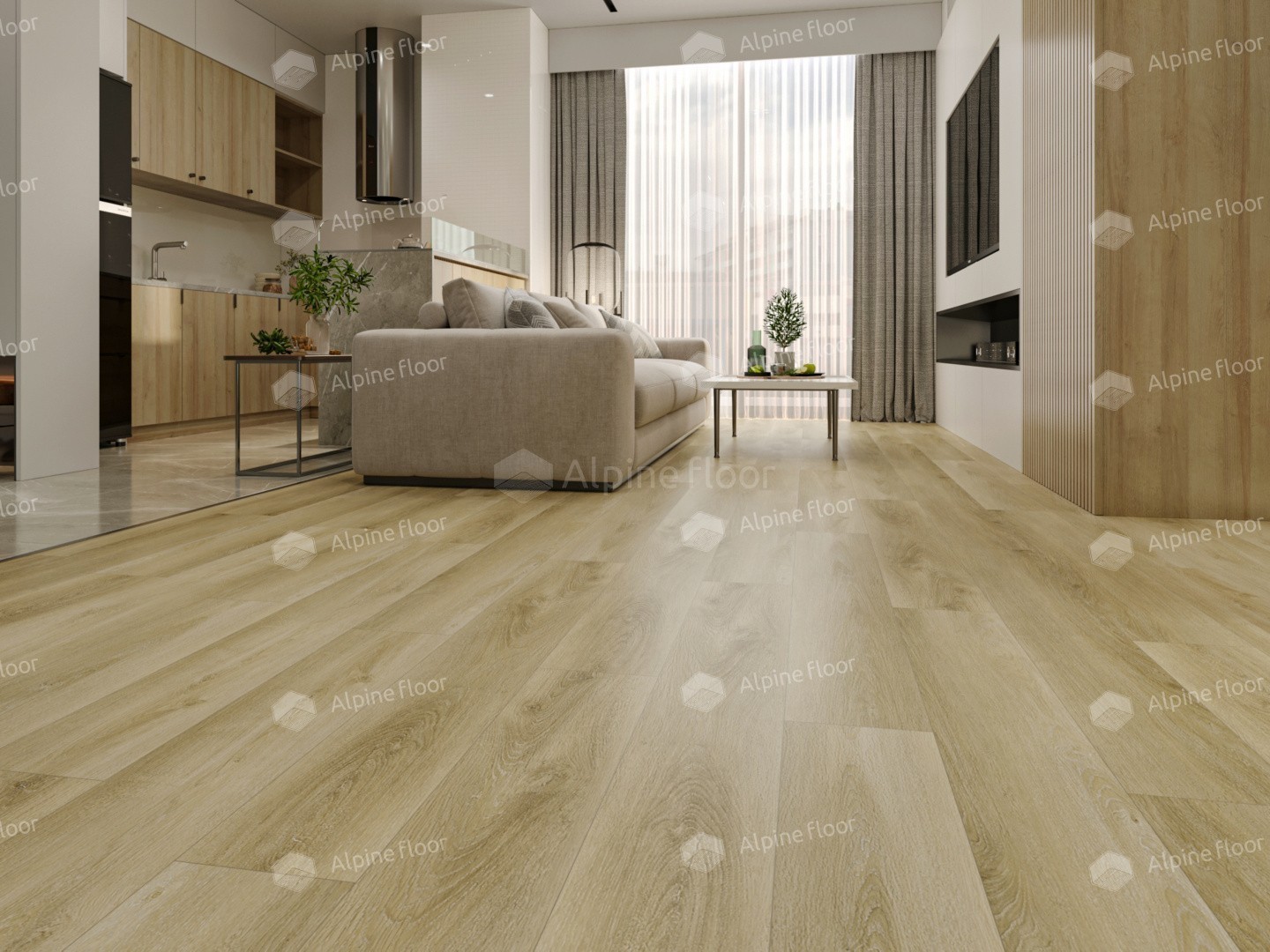 Alpine Floor SPC ламинат Баварский лес ЕСО 9-12 MC
