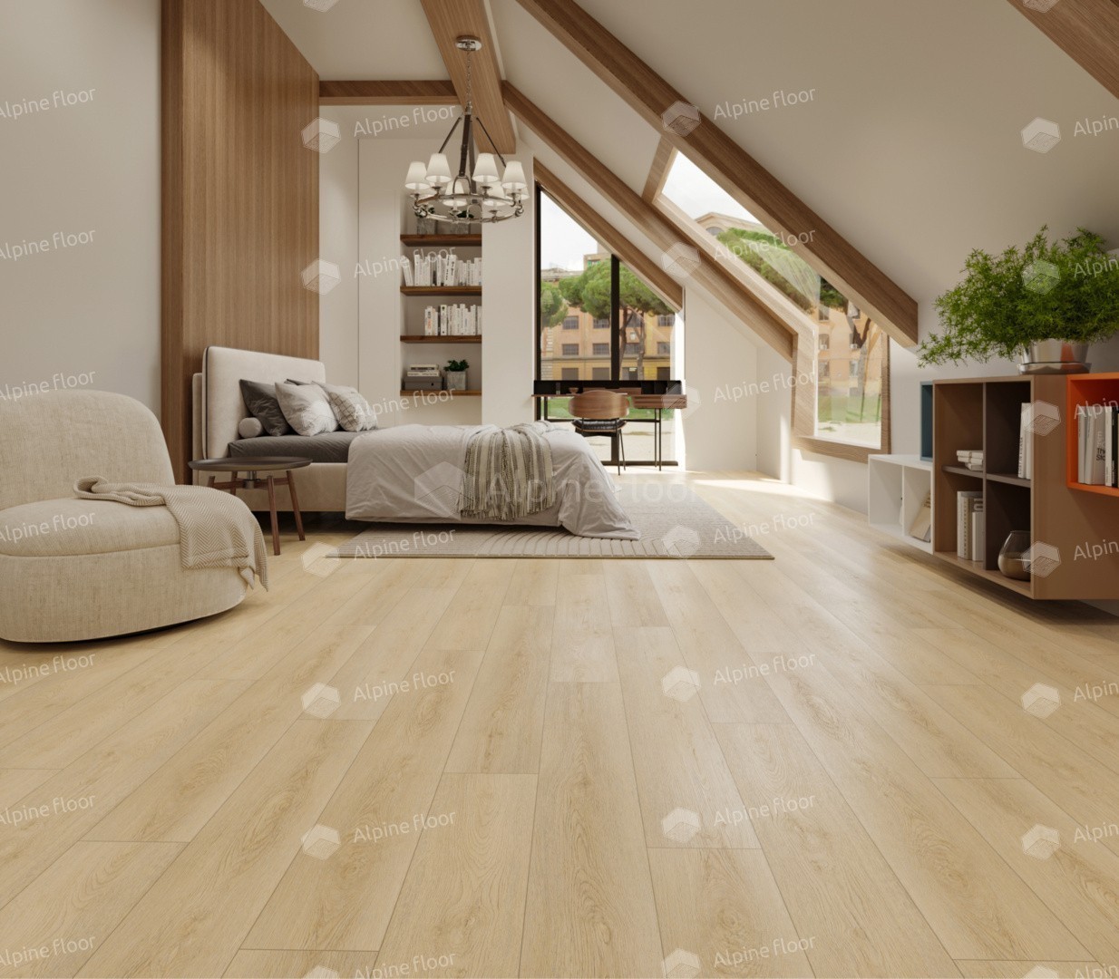Alpine Floor SPC ламинат Тихий лес ЕСО 9-13 MC
