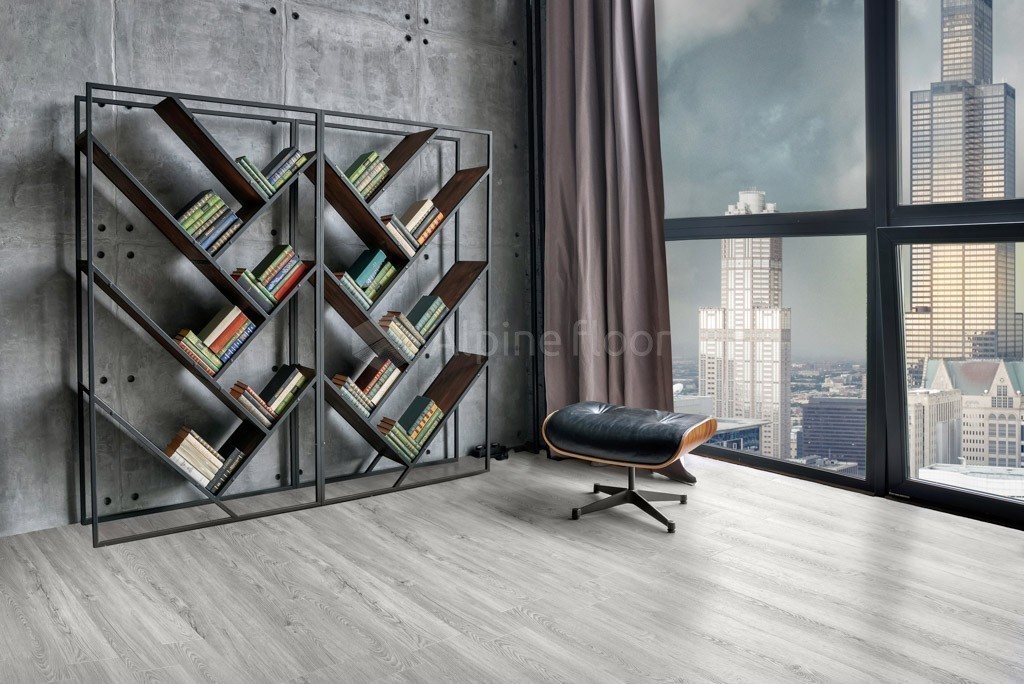 Alpine Floor SPC ламинат Секвойя Снежная ЕСО 6-8 SPC