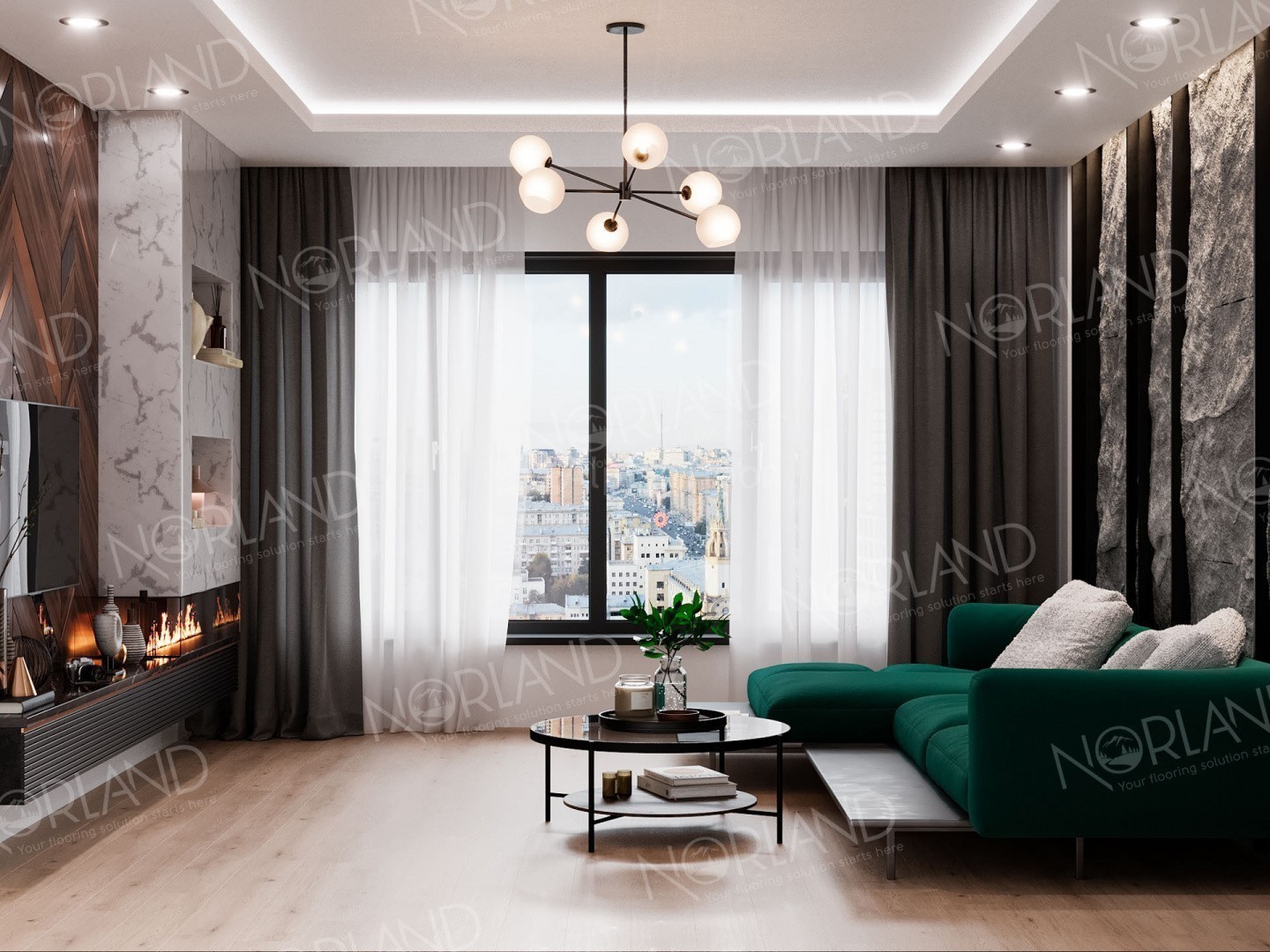 Norland LVT плитка  Alante 1003-5