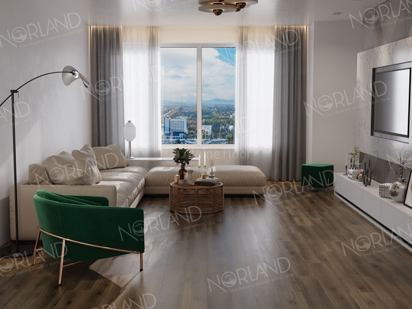 Norland LVT плитка  Kveld 1003-22