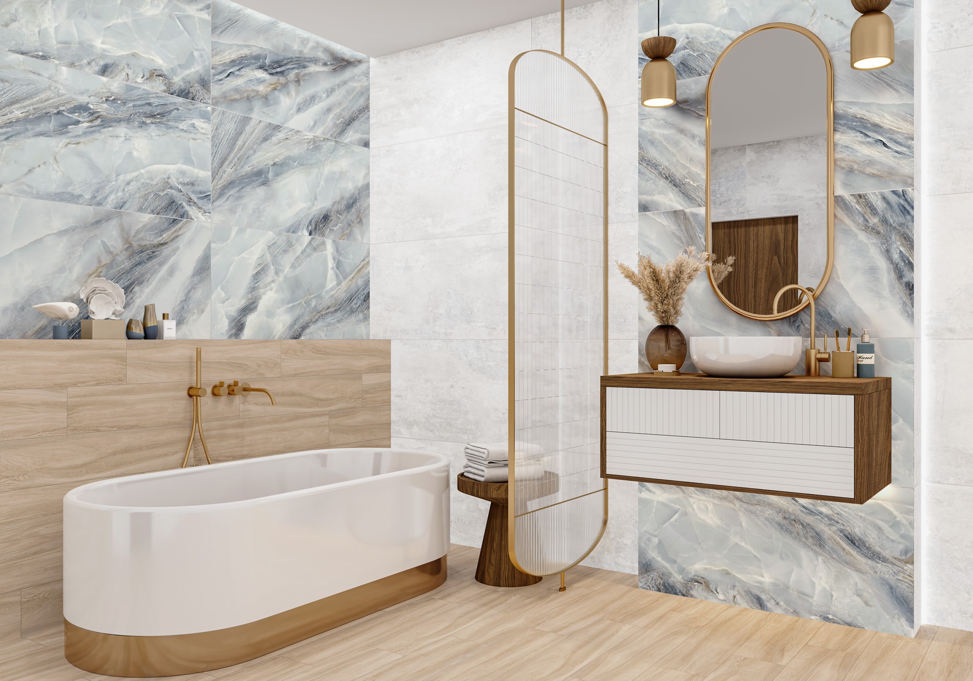 Delacora Керамогранит лаппатированный Estelle Beige D120227L  600x1200