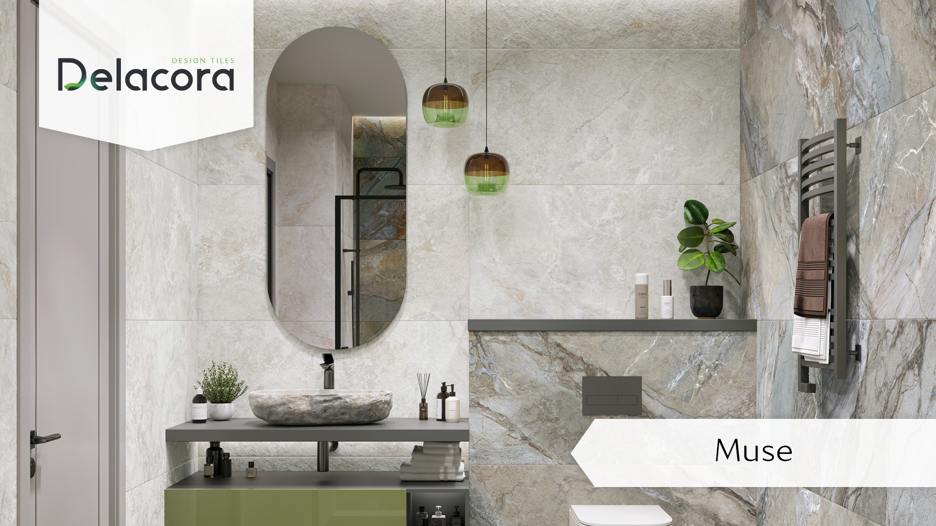 Delacora Керамогранит матовый карвинг Muse D60214M 600x600