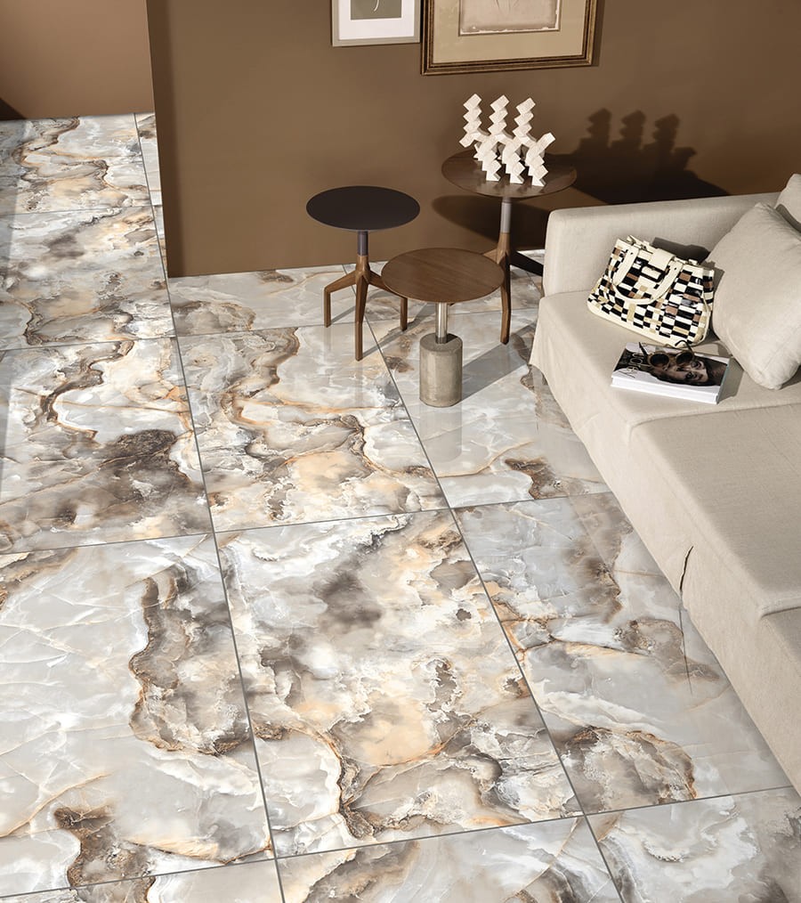 Primavera PR215 Honey Onyx Sky  Polished 1200х600х9мм