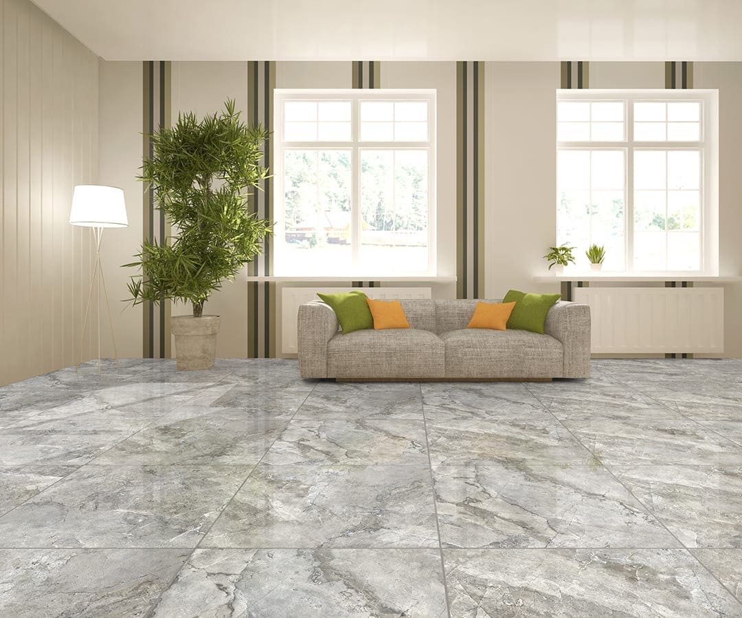 Primavera Керамогранит PR123  Mezza Grey  Polished 600х600х9мм