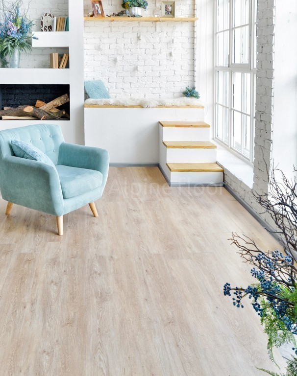 Alpine Floor LVT плитка ДУБ КРЕМОВЫЙ ECO 3-23
