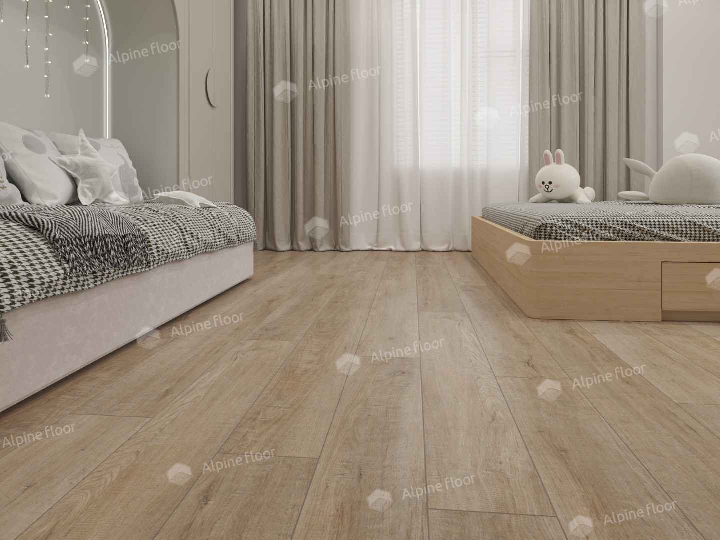 Alpine Floor LVT плитка Дуб Амбер ЕСО 5-39