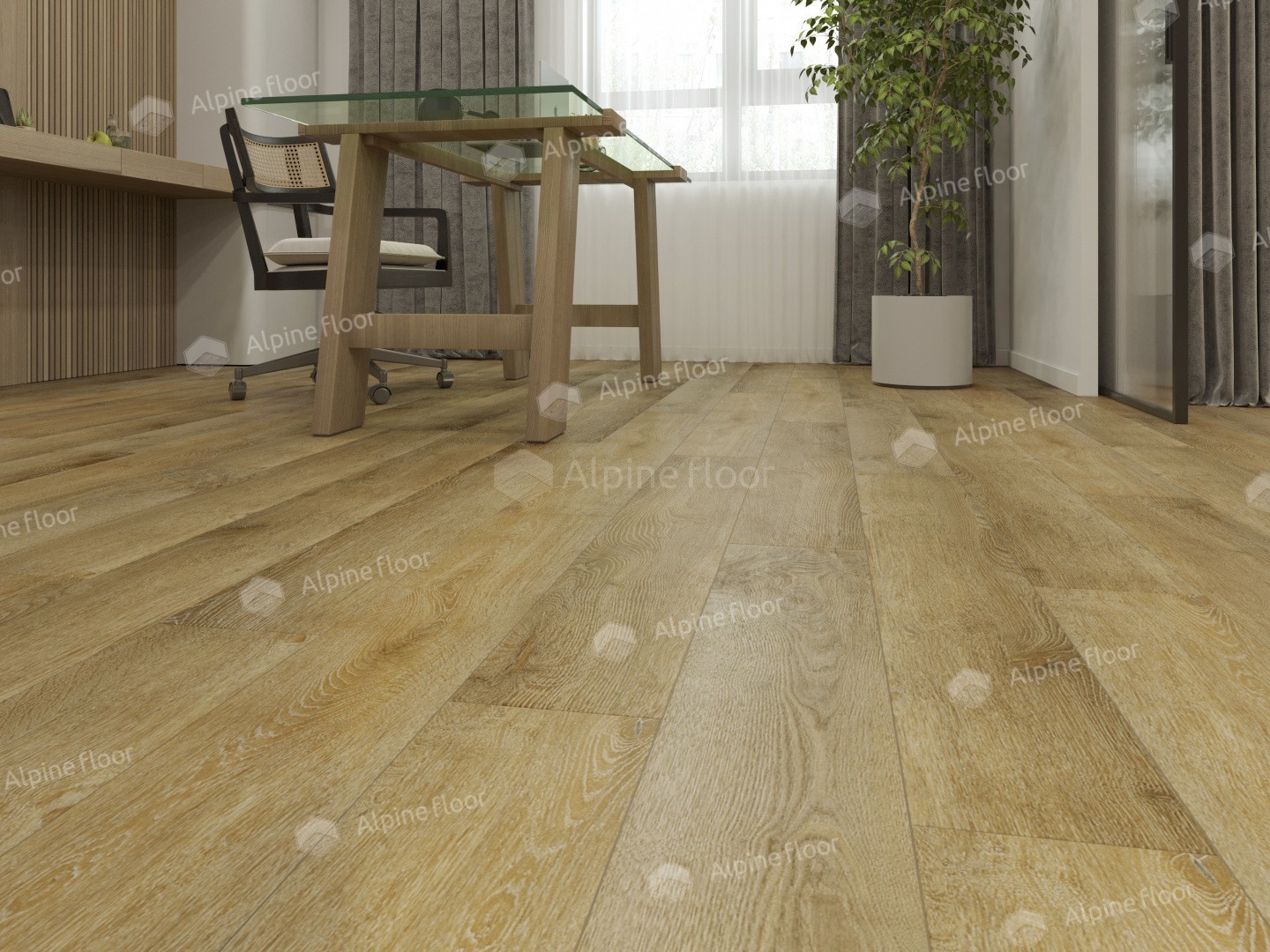 Alpine Floor LVT плитка Дуб Имперский ЕСО 3-34