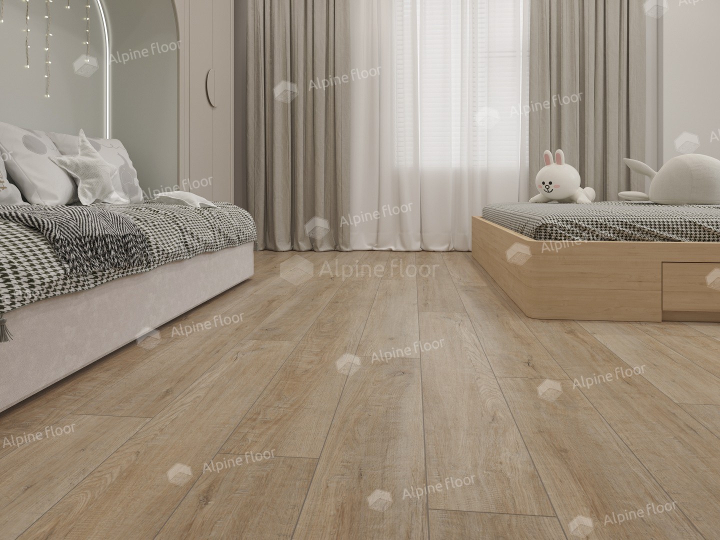 Alpine Floor LVT плитка Дуб Амбер ЕСО 3-39