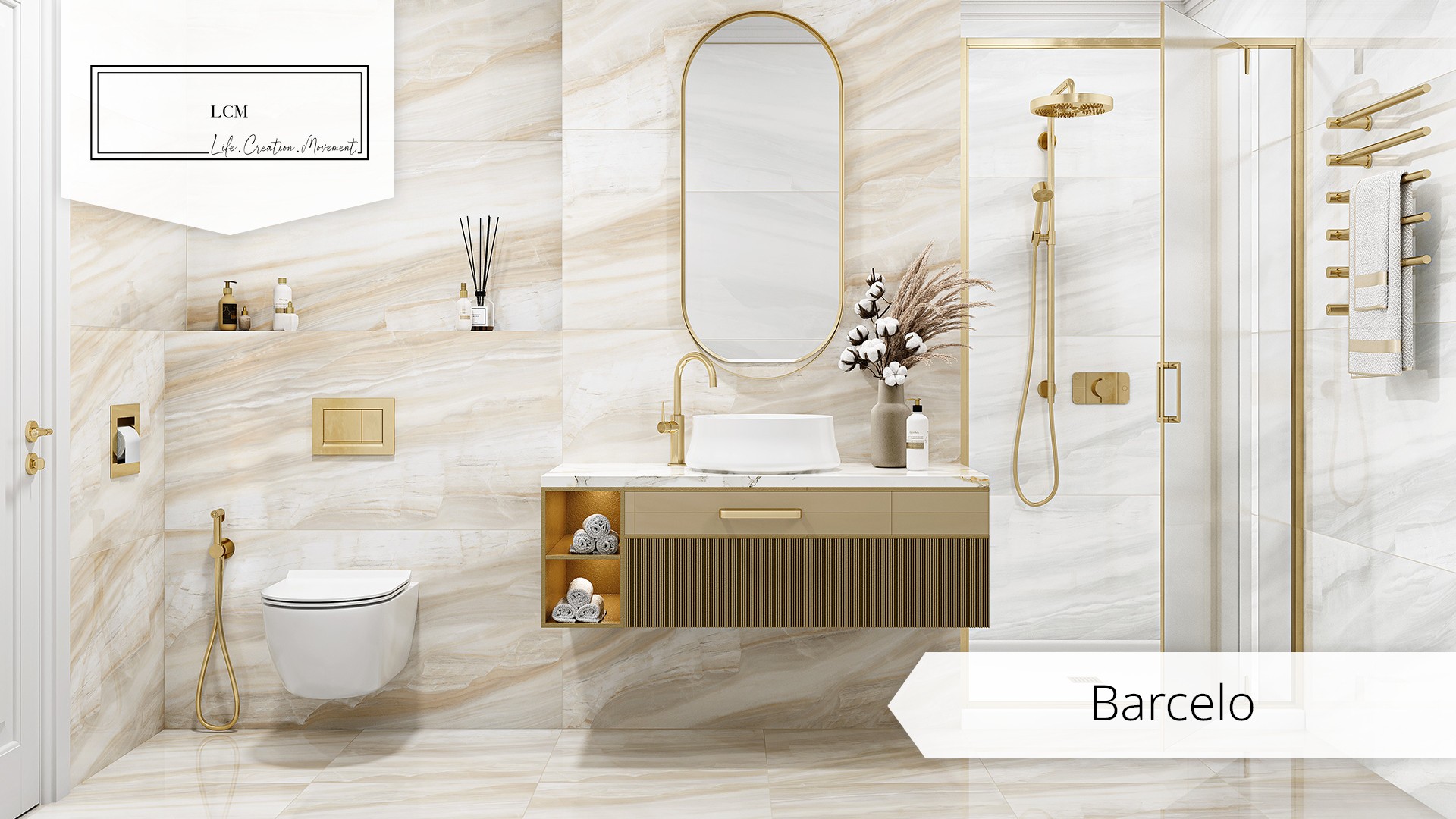 LCM Barcelo White 60120BAL00P 600*1200