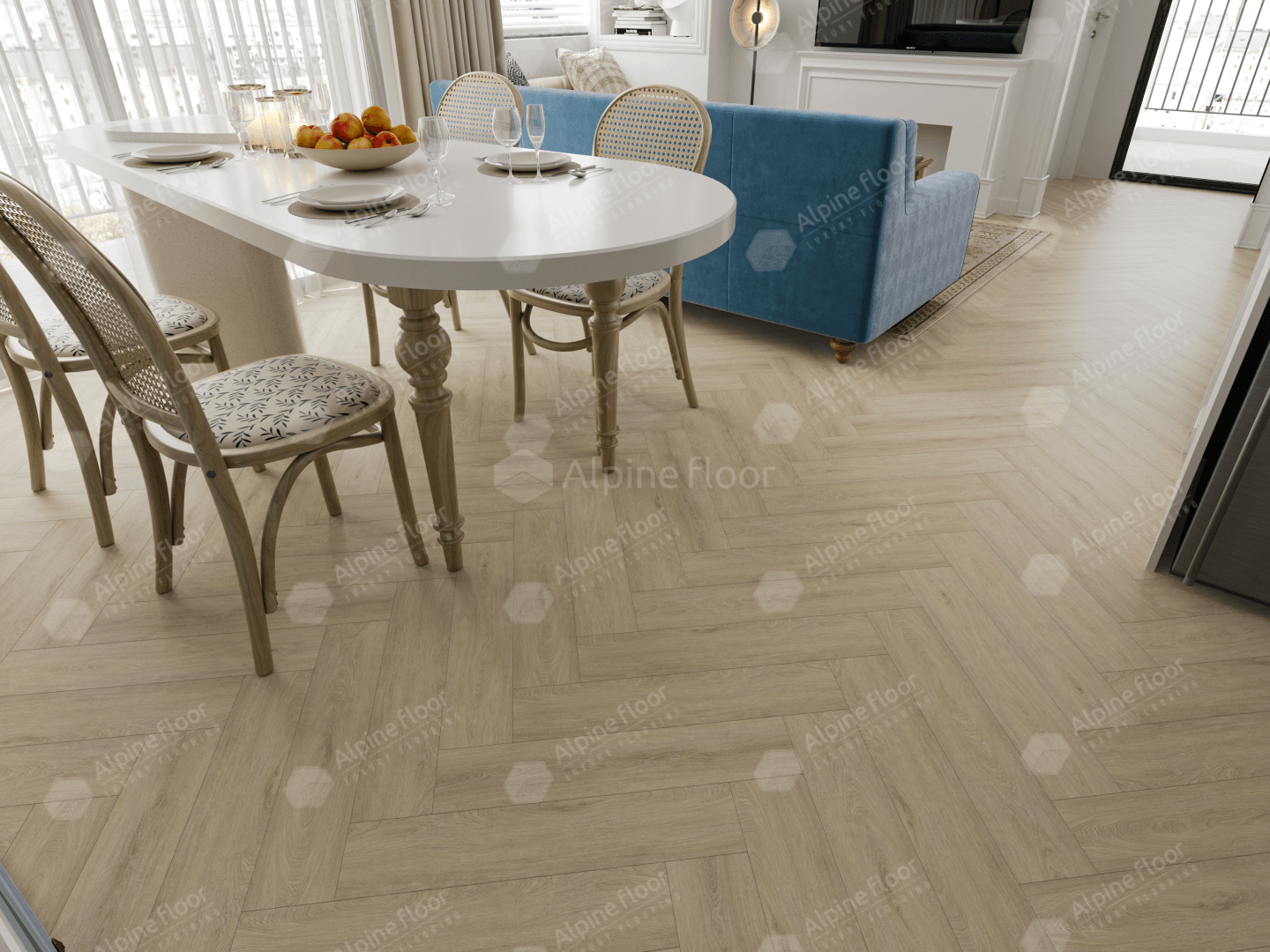 Alpine Floor SPC ламинат Дуб Денеб ЕСО 13-25 MC