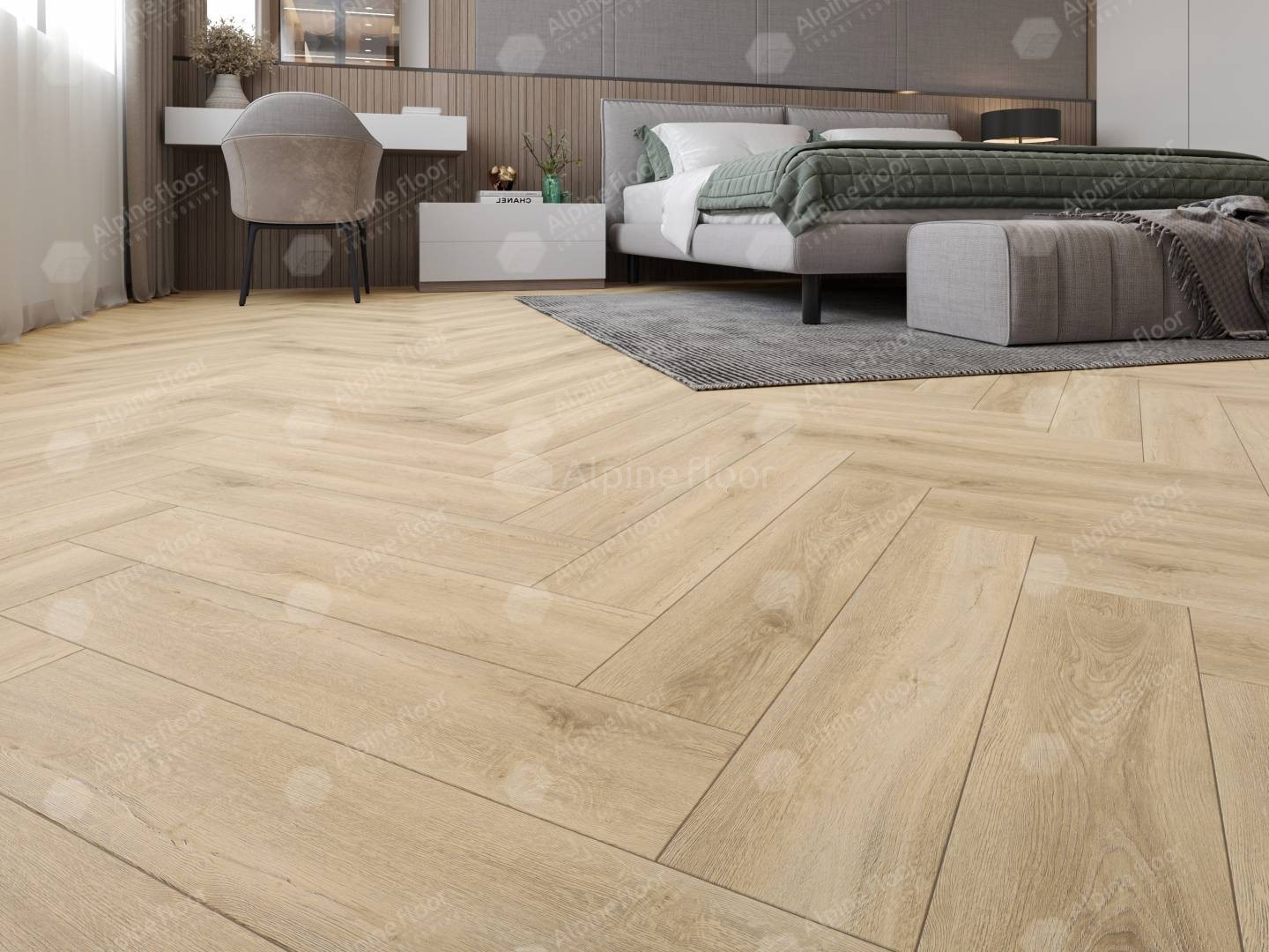Alpine Floor SPC ламинат Дуб Ригель ЕСО 13-24 MC
