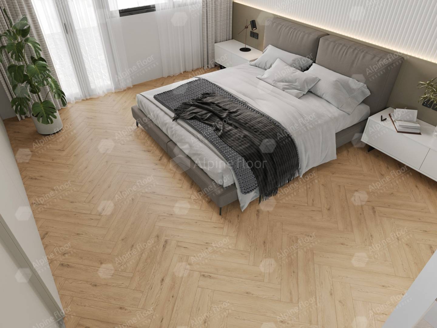 Alpine Floor SPC ламинат Дуб Ригель ЕСО 13-24 MC