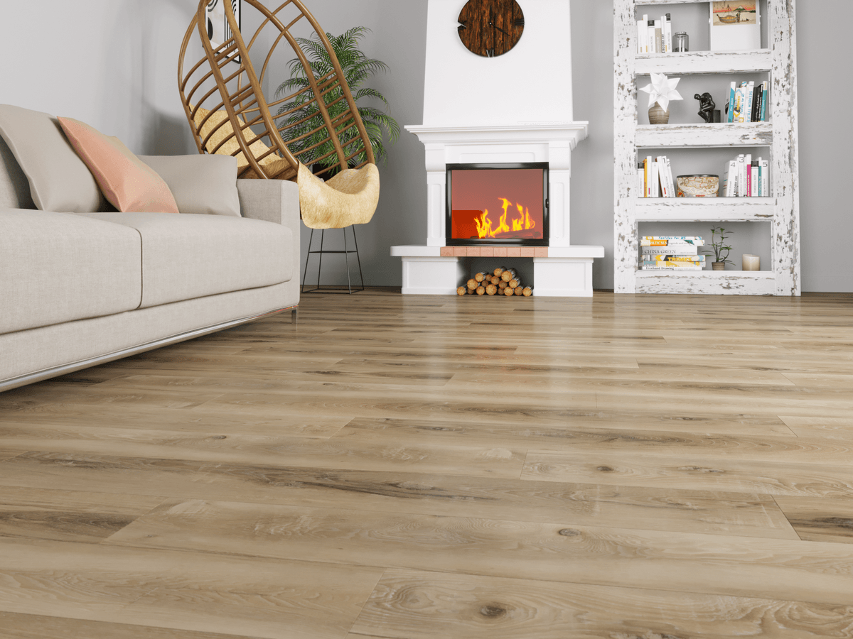 FastFloor Замковый кварцвинил FST-103 Дуб Cтарозолотовский 1218× 180× 4