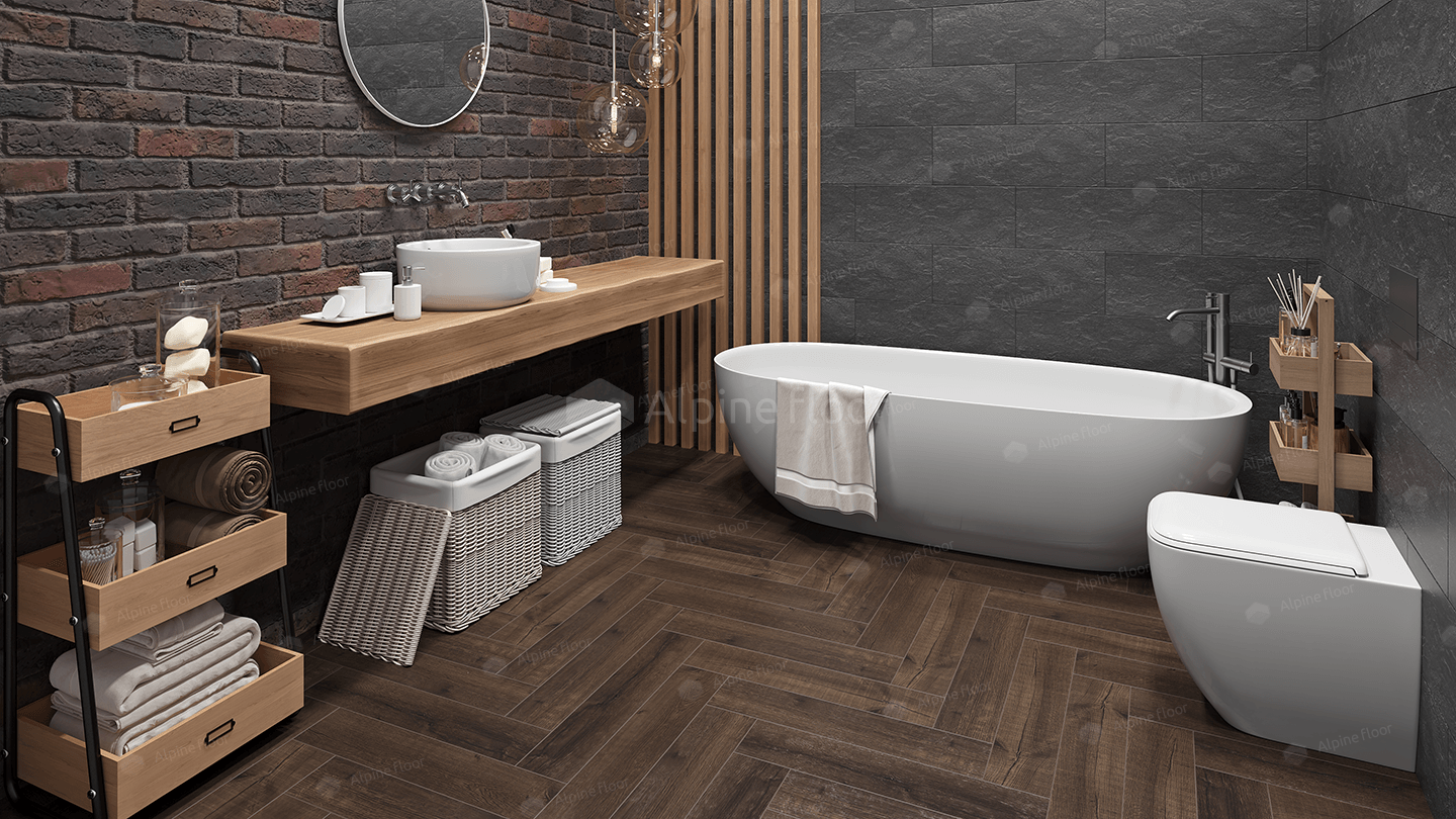 Alpine Floor LVT плитка Дуб Альферац ECO 16-22