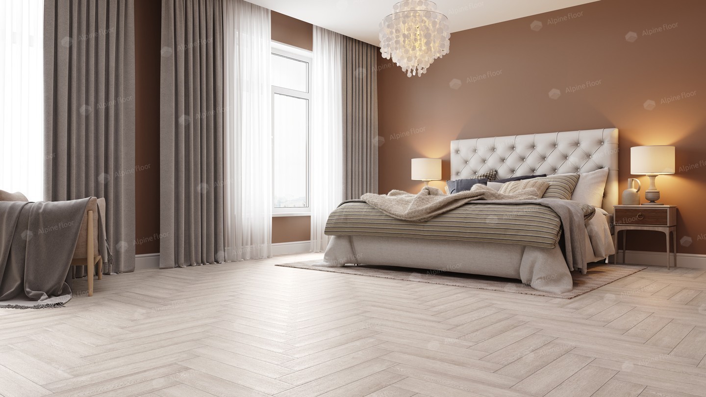 Alpine Floor LVT плитка Голубой Лес ECO 16-9