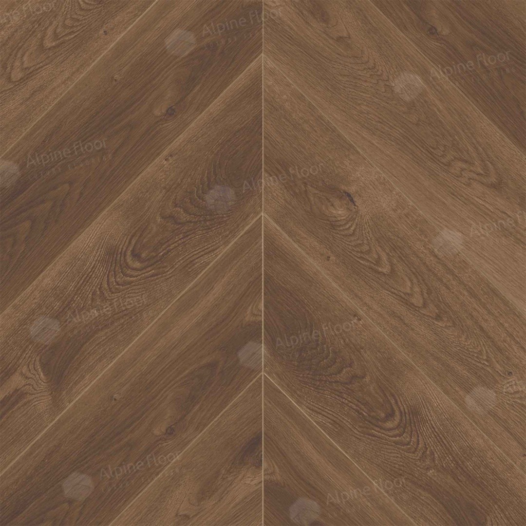 Alpine Floor SPC ламинат Дуб Коричневый ECO 18-13 MC