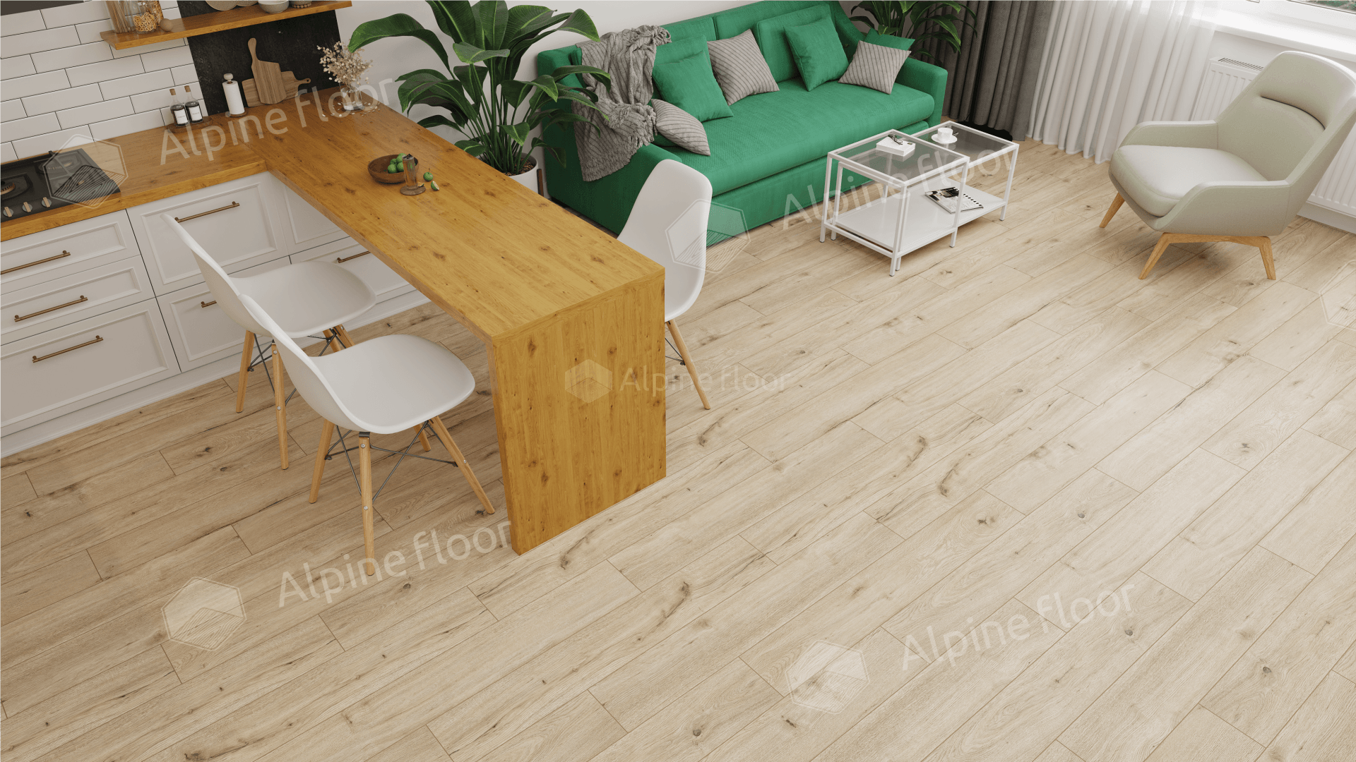 Alpine Floor Ламинат Дуб Салерно LF100-02