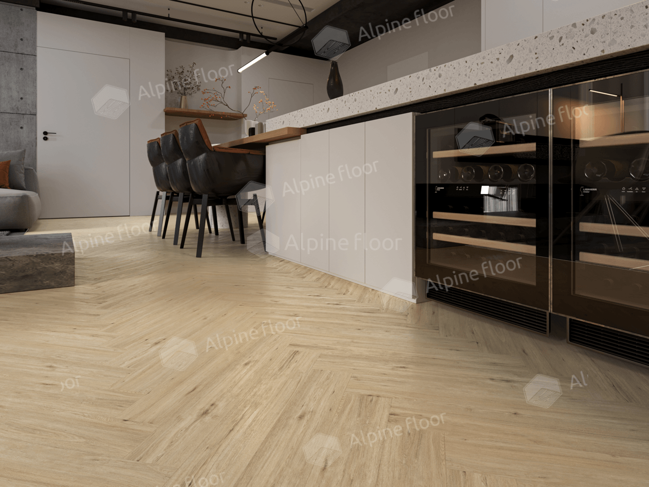 Alpine Floor Ламинат Дуб Лион LF102-1