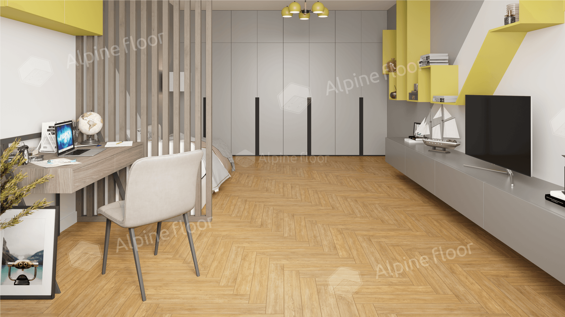 Alpine Floor Ламинат Дуб Тулуза LF102-4