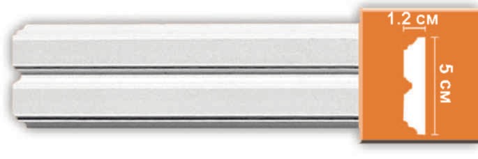 Decomaster Молдинг гладкий DECOMASTER 97624 (50*12*2400мм)