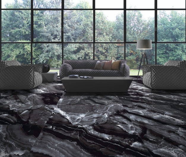 Primavera GR210 Black Modulo High Glossy 1200х600х9мм