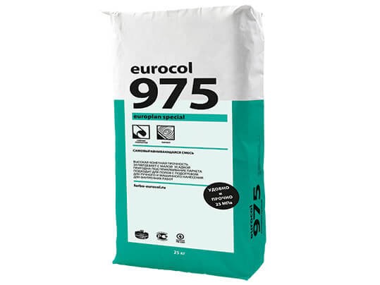 Forbo Eurocol Ровнитель для пола Forbo Eurocol 975 Europlan Special (0,5-30 мм, 23 МПа), 20кг