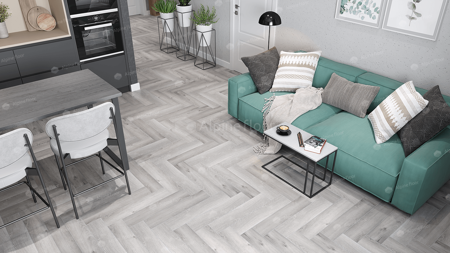 Alpine Floor SPC ламинат Дуб Лейтена ЕСО 13-18 MC