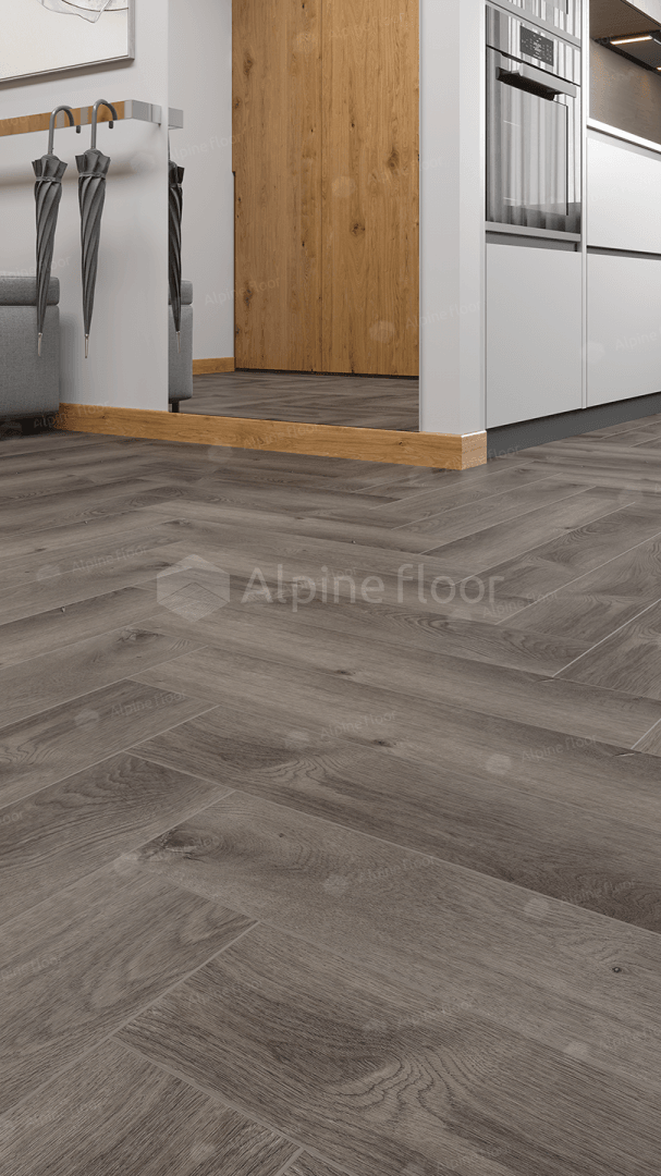 Alpine Floor SPC ламинат Дуб Мерга ЕСО 13-13 MC
