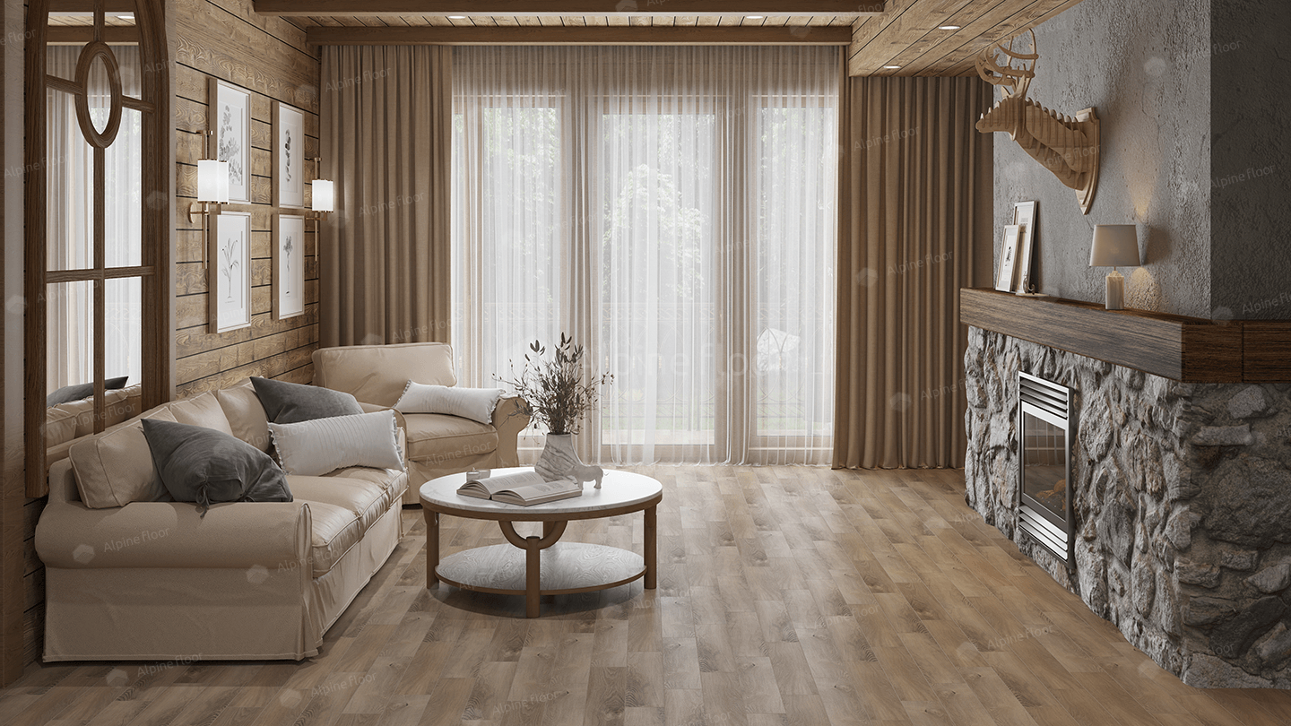 Alpine Floor SPC ламинат Дуб Синистра ЕСО 13-17 MC
