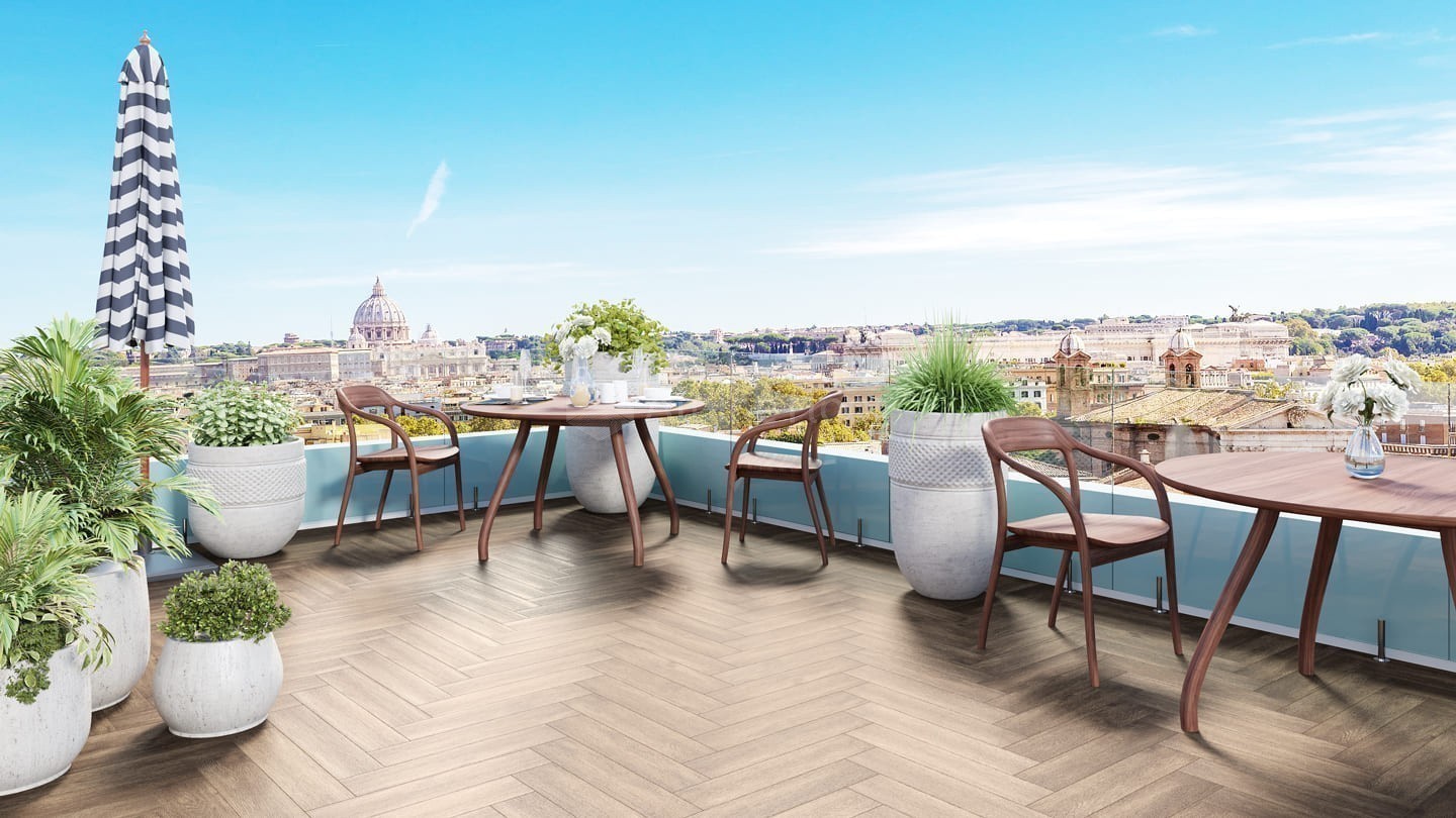 Alpine Floor LVT плитка Макадамия ECO 16-10