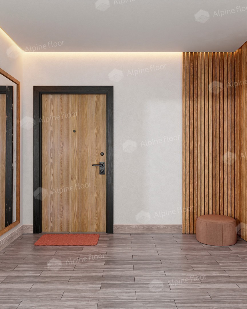 Alpine Floor Напольный Плинтус Rico Concept 80 Дуб имбирь