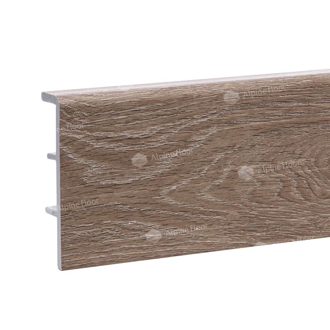 Alpine Floor Напольный Плинтус Rico Concept 80 Дуб каньон кремовый