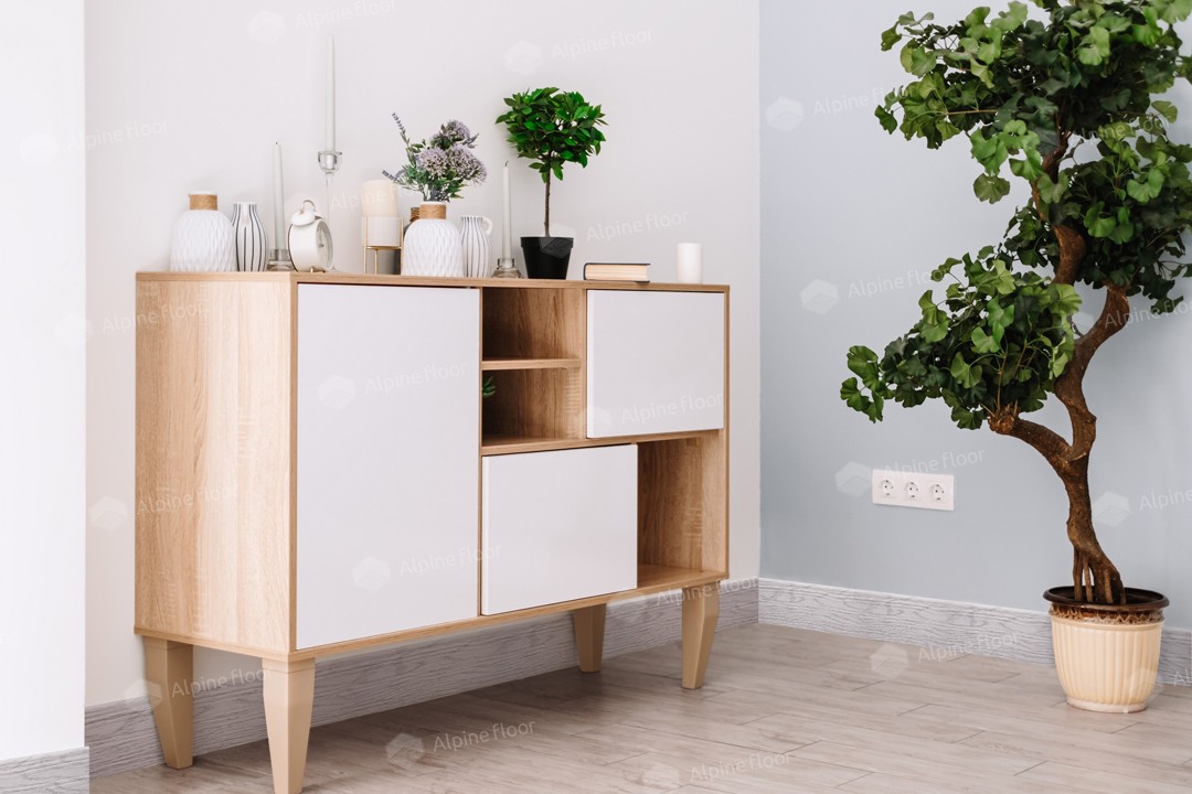 Alpine Floor Напольный Плинтус Rico Concept 80 Ясень норд