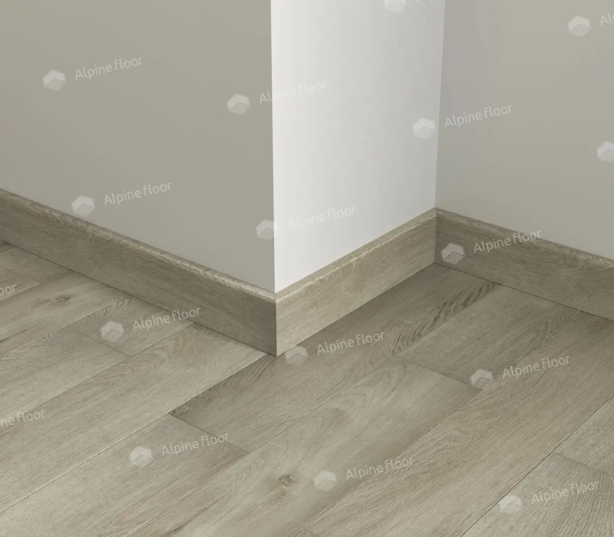 Alpine Floor Напольный плинтус Parquet Light Дуб Фантазия SK 13-1