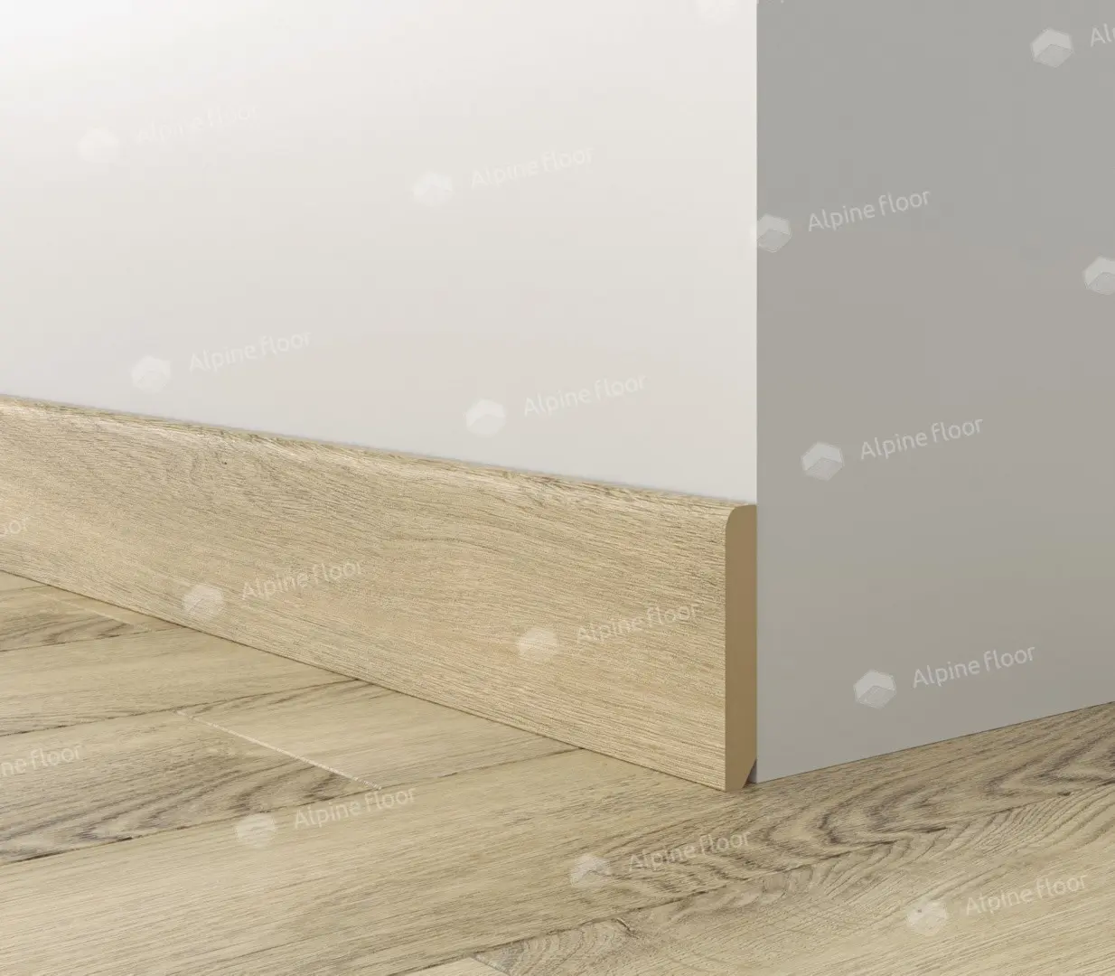 Alpine Floor Напольный плинтус Parquet Light Дуб Синистра SK 13-17