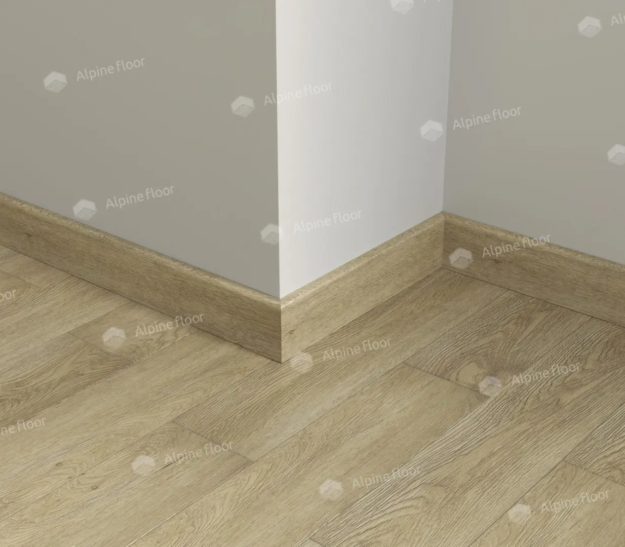 Alpine Floor Напольный плинтус Parquet Light Дуб Ваниль Селект SK 13-3