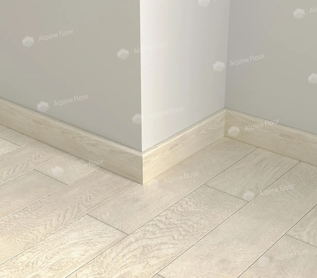 Alpine Floor Напольный плинтус Parquet Light Дуб Адара SK 13-14