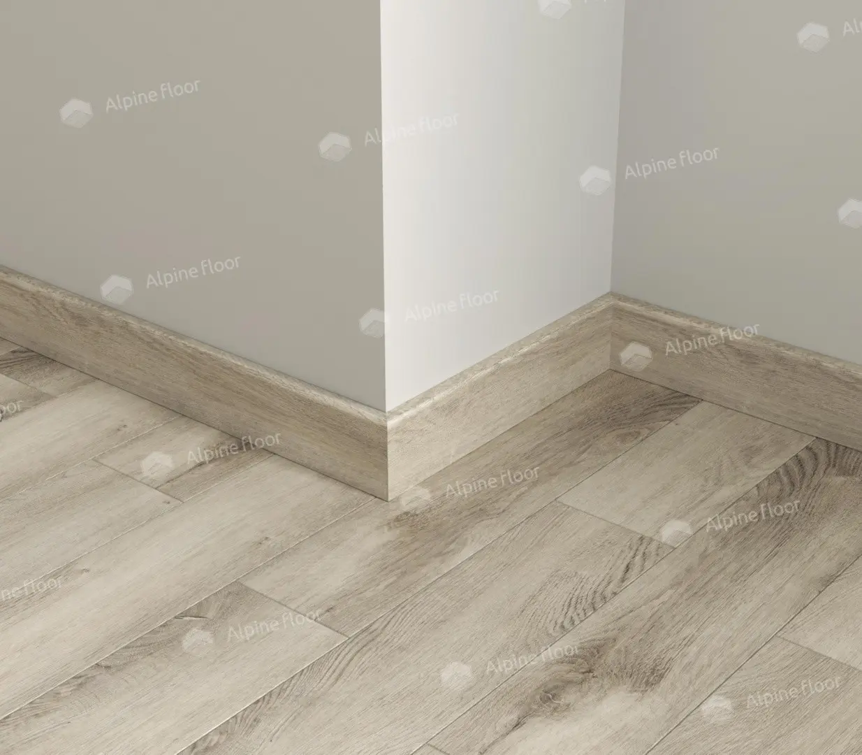 Alpine Floor Напольный плинтус Parquet Light Дуб Исида SK 13-15