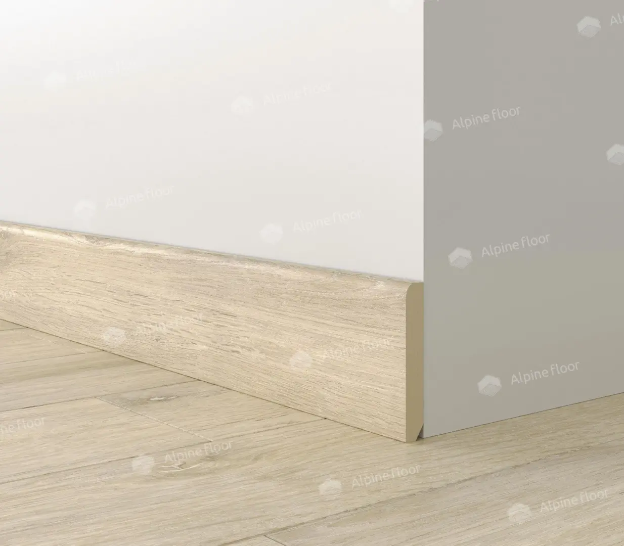 Alpine Floor Напольный плинтус Parquet Light Дуб Медия SK 13-20