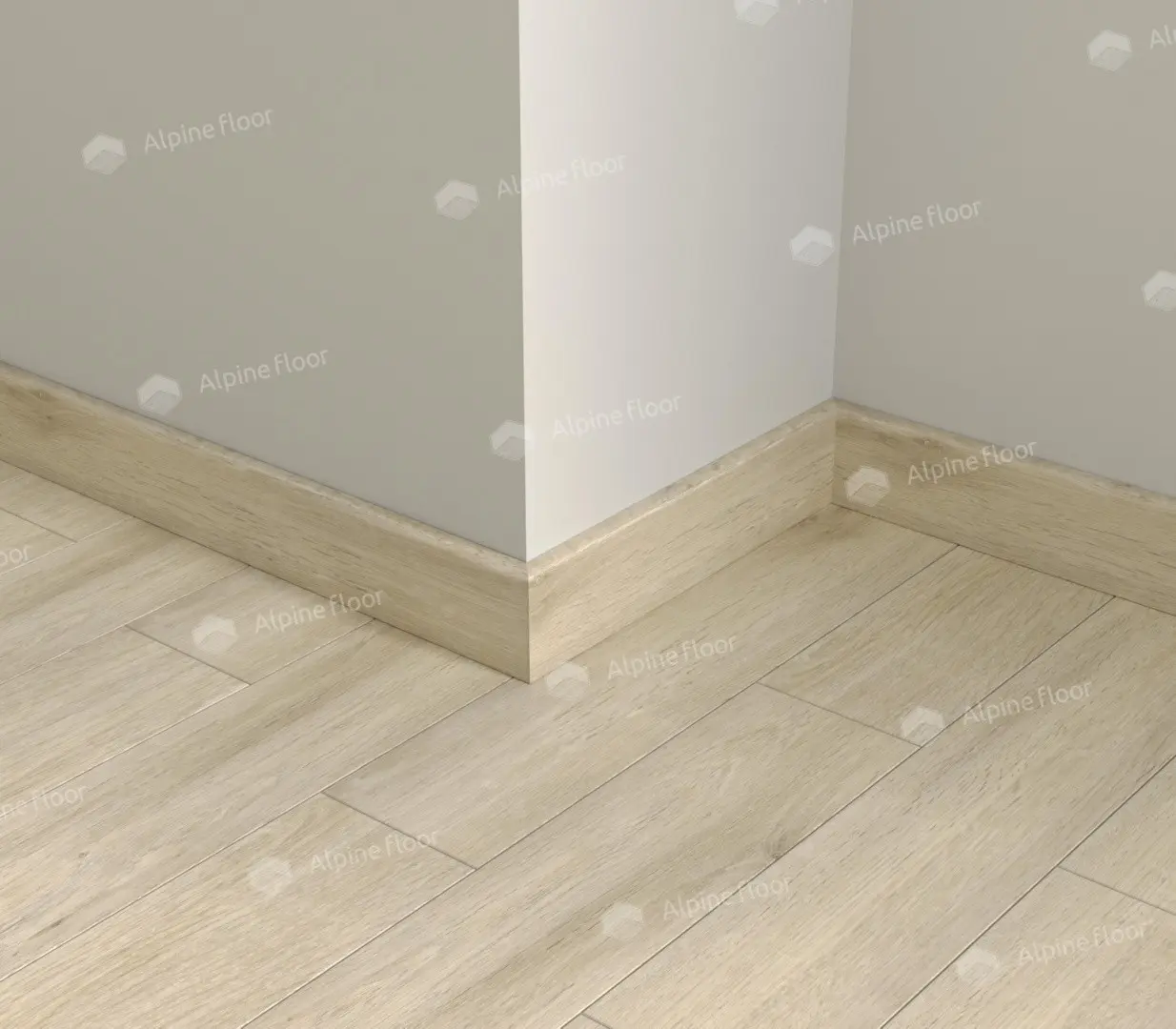 Alpine Floor Напольный плинтус Parquet Light Дуб Медия SK 13-20