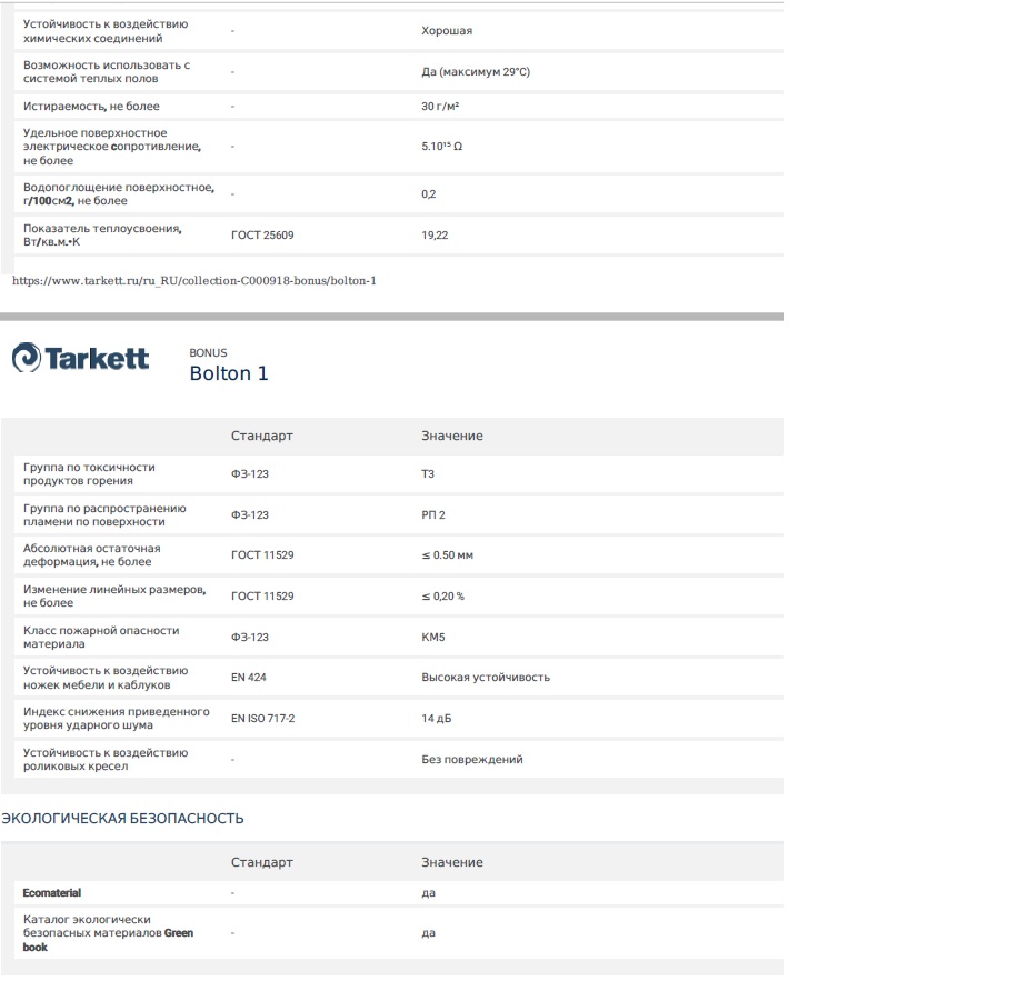 Tarkett Bolton 4 (ширина  2,5 м; 3 м; 3,5 м; 4 м)