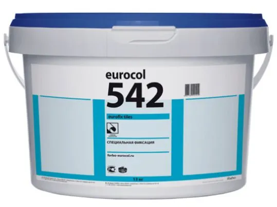 Forbo Eurocol Клей Forbo Eurocol 542 Eurofix Tiles Фиксация для ковровой плитки, 10кг