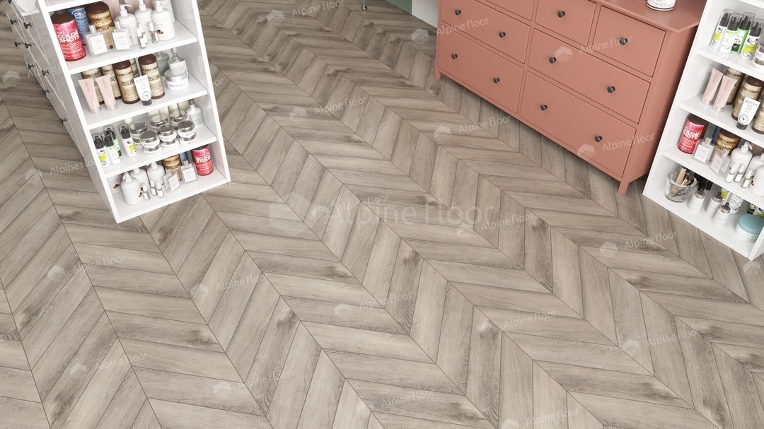 Alpine Floor Дуб Исида Chevron ЕСО 20-8