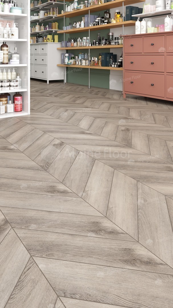 Alpine Floor Дуб Исида Chevron ЕСО 20-8